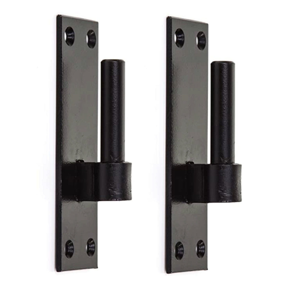 Marketplace JPG companion for 2 Heavy Duty Gate Hooks for Band Gate Hinge Brackets 16mm Pin Black - 165mm X 45mm