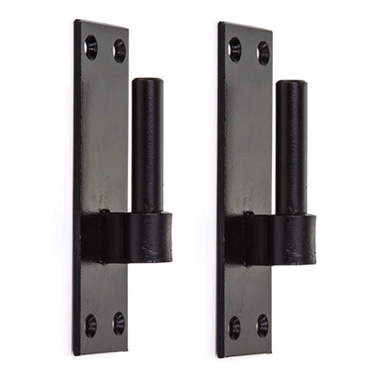 Marketplace JPG companion for 2 Heavy Duty Gate Hooks for Band Gate Hinge Brackets 19mm Pin Black