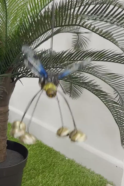 Glass Wing Fancy Honeybee Bobbin' Bells