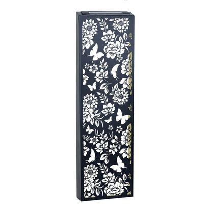 Metal Solar Wall Panel Butterfly Flowers or Birds Pattern Design