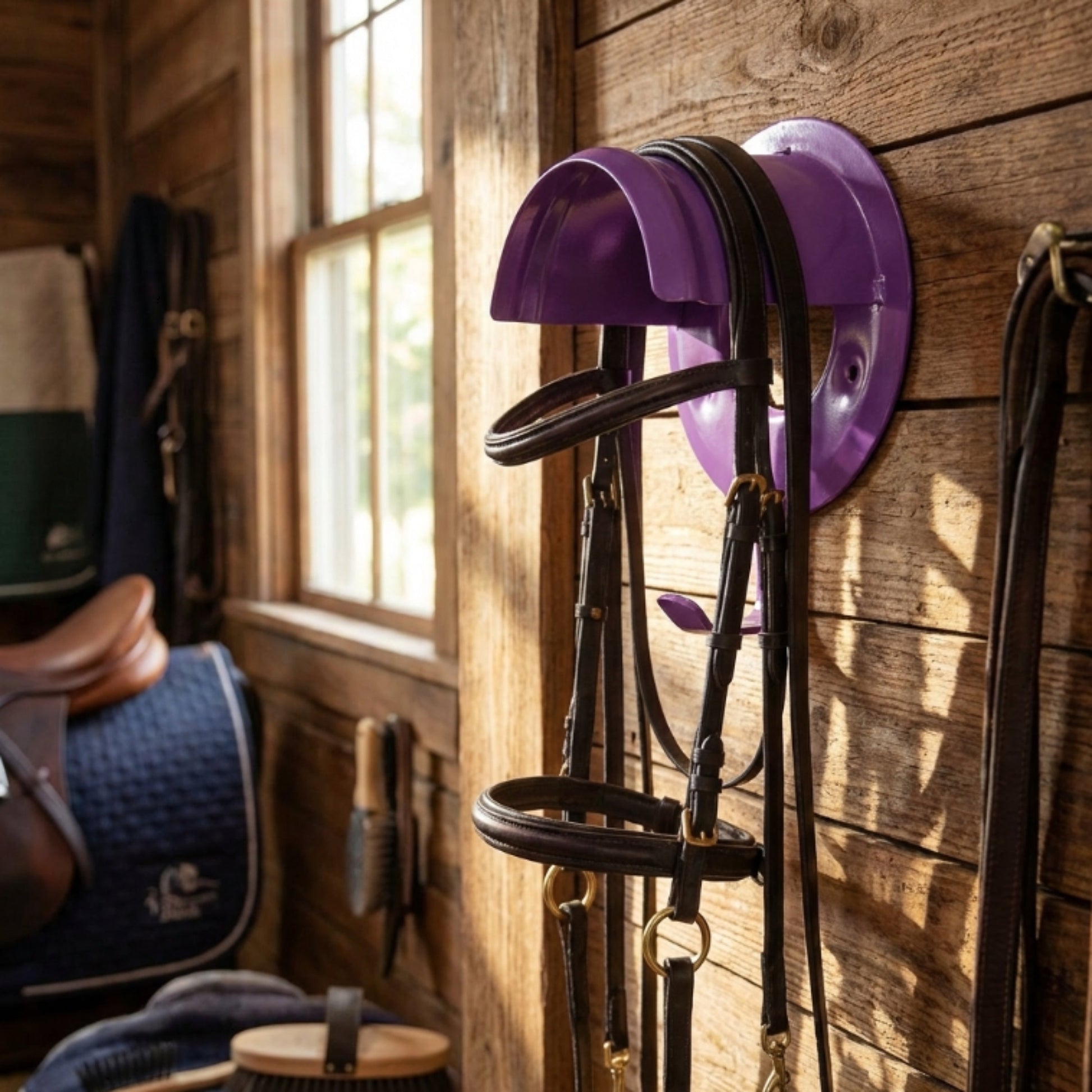 Marketplace JPG companion for Perry Equestrian Bridle Brackets Stable Accessories Horse Pony