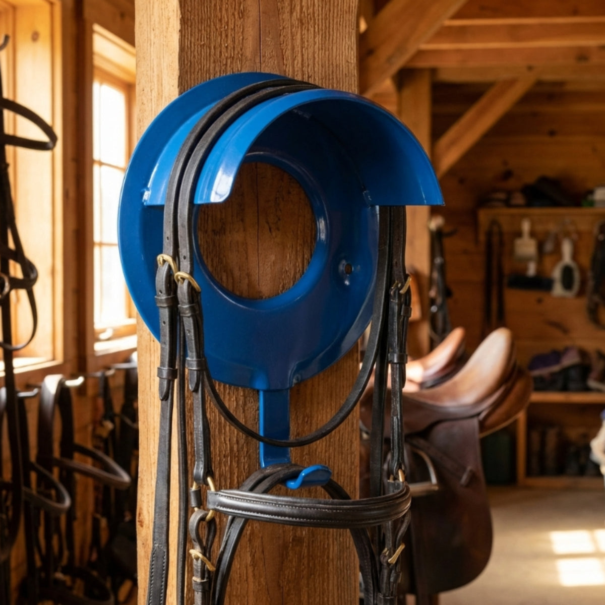 Marketplace JPG companion for Perry Equestrian Bridle Brackets Stable Accessories Horse Pony