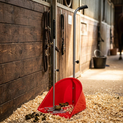 Marketplace JPG companion for Perry Equestrian Muck Grabber Horse Manure Scoop with Retractable Handles - 455mm