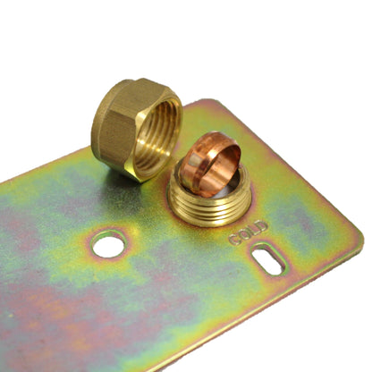 Marketplace JPG companion for Shower Fixings Plate Concealed for Exposed Bar Valve 150mm