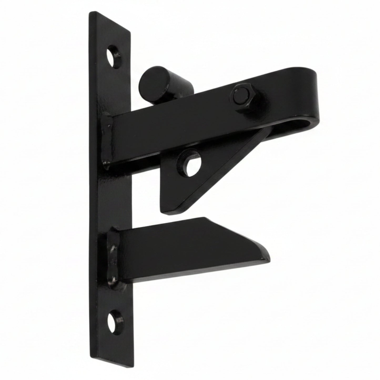 Marketplace JPG companion for Black Self-Locking Gate Catch Automatic Closing Latch