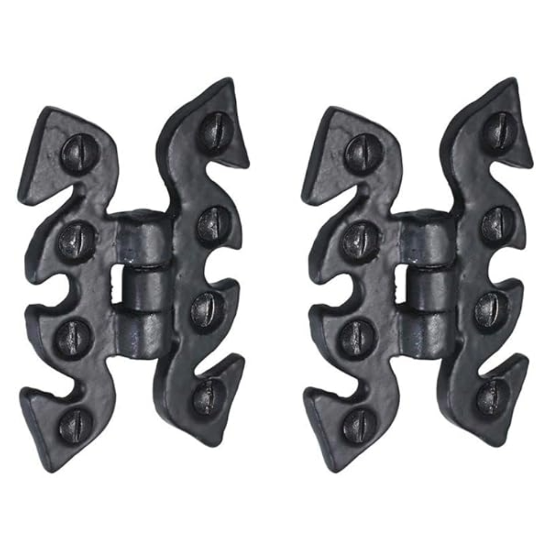 Charnières de porte nickelées de 75 mm (3 po) - Pack multiple