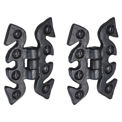 Charnières de porte nickelées de 75 mm (3 po) - Pack multiple