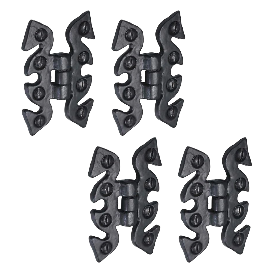 Charnières de porte nickelées de 75 mm (3 po) - Pack multiple