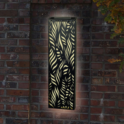 Tesco JPG version for Metal Leaf Solar Wall Panel Small/Large - 20cm x 60cm x 5cm
