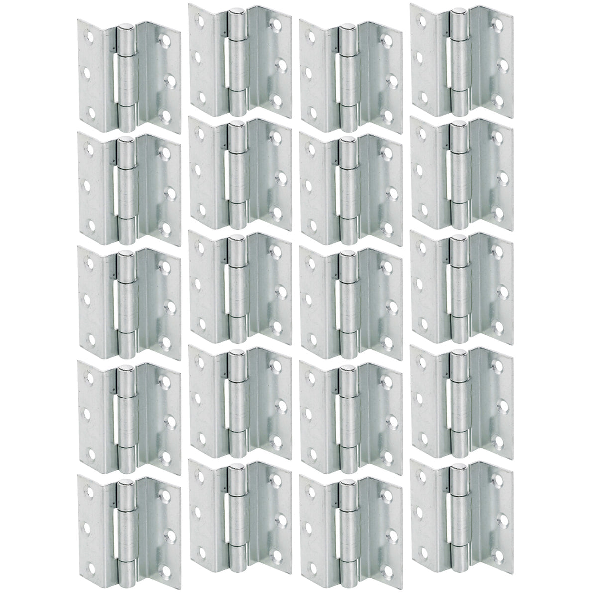 Marketplace JPG companion for Stormproof 63mm Cranked Hinges - Zinc Plated Brass Timber Window Caravan Shut - 2"