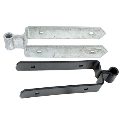 CHARNIÈRE DE PORTAIL À DOUBLE SANGLE 12" 300 mm POUR PORTAILS DE 3"
