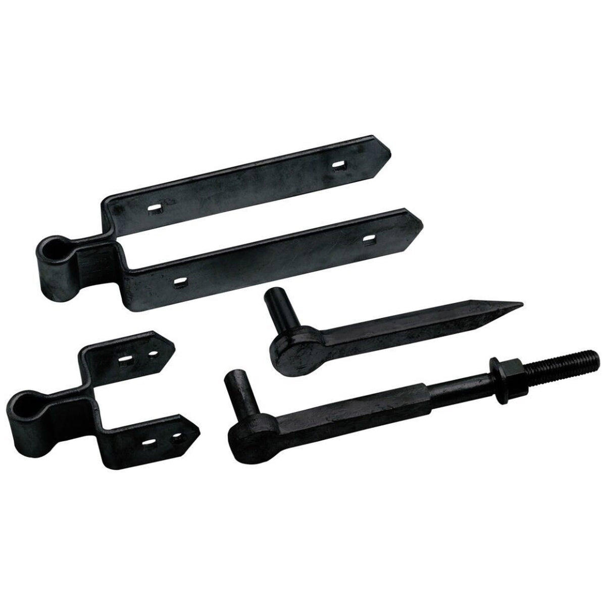 Marketplace JPG companion for Double Strap Farm & Field Gate Hinge Set 12" / 18" / 24" for 3in Gates Black or Galvanised