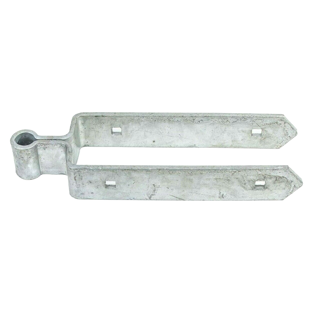 CHARNIÈRE DE PORTAIL À DOUBLE SANGLE 12" 300 mm POUR PORTAILS DE 3"
