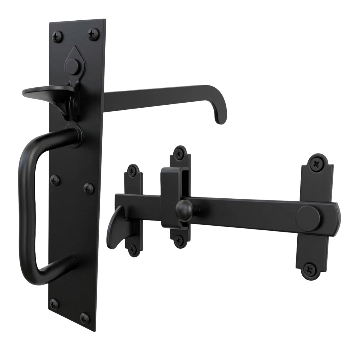 Heavy Duty Suffolk Latch with Long Thumb Bit