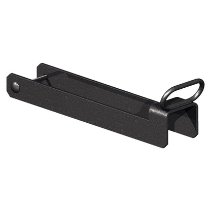 Marketplace JPG companion for Throw Over Loop Gate Latch 14" Heavy Duty Black 3" Lifting Handle for Horse Stables Barn
