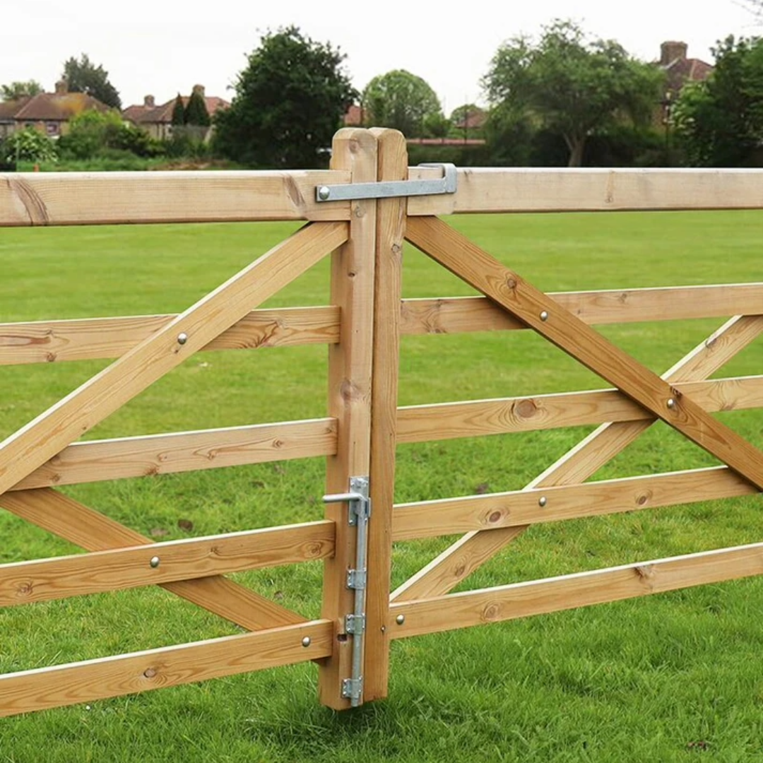 Loquet de portail à boucle à jeter, robuste, galvanisé, 35,6 cm, 7,6 cm de large, pour écuries et granges