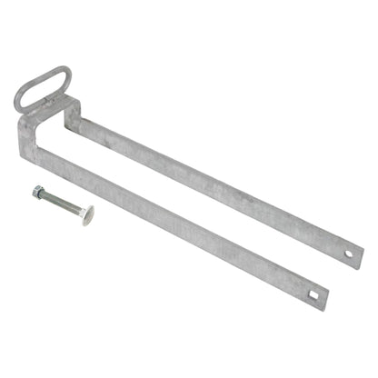 Marketplace JPG companion for Throw Over Loop Gate Latch 14" Heavy Duty Galv 3" with Lifting Handle for Horse Stables Barn
