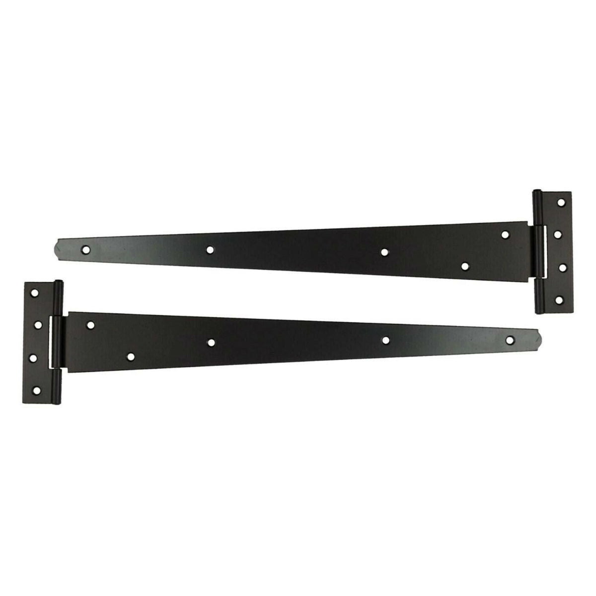 Marketplace JPG companion for Black Tee Hinge Steel Pair 8/10/12/14/16/18/24" Medium Duty T Hinge, Pack of 2