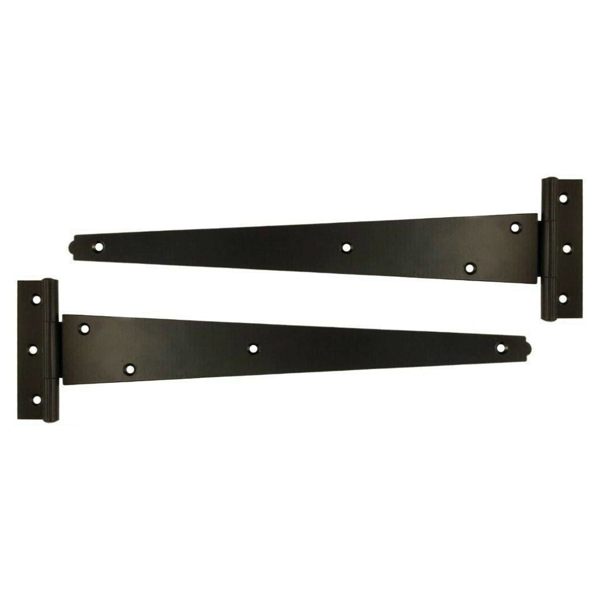 Marketplace JPG companion for Black Tee Hinge Steel Pair 8/10/12/14/16/18/24" Medium Duty T Hinge, Pack of 2