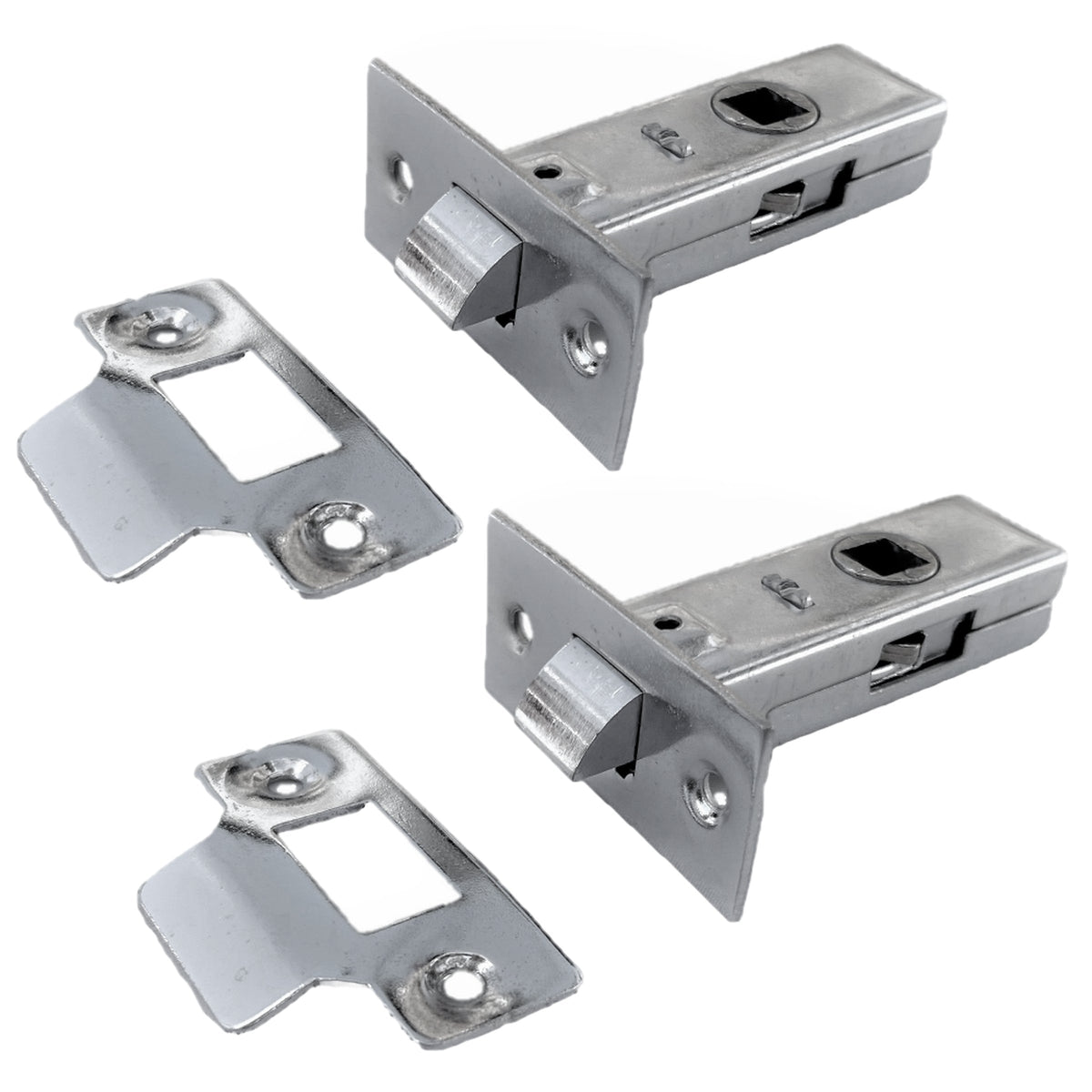 Marketplace JPG companion for Mortice Tubular Door Latch 2.5" 63mm Internal Door Catch Nickle Plate 1-10