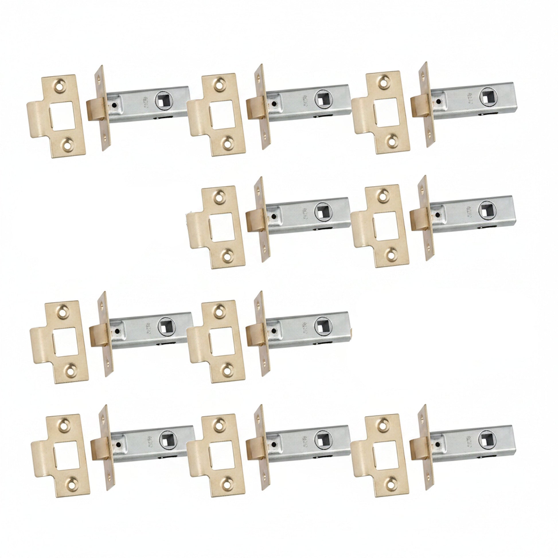 Marketplace JPG companion for Mortice Tubular Door Latch 2.5" 63mm Internal Door Catch Brass Plate 1-10