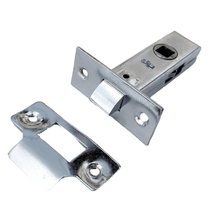 Marketplace JPG companion for Mortice Tubular Gate Latch 2.5" 63mm Internal Door Catch Handle Nickle Plate 1-10