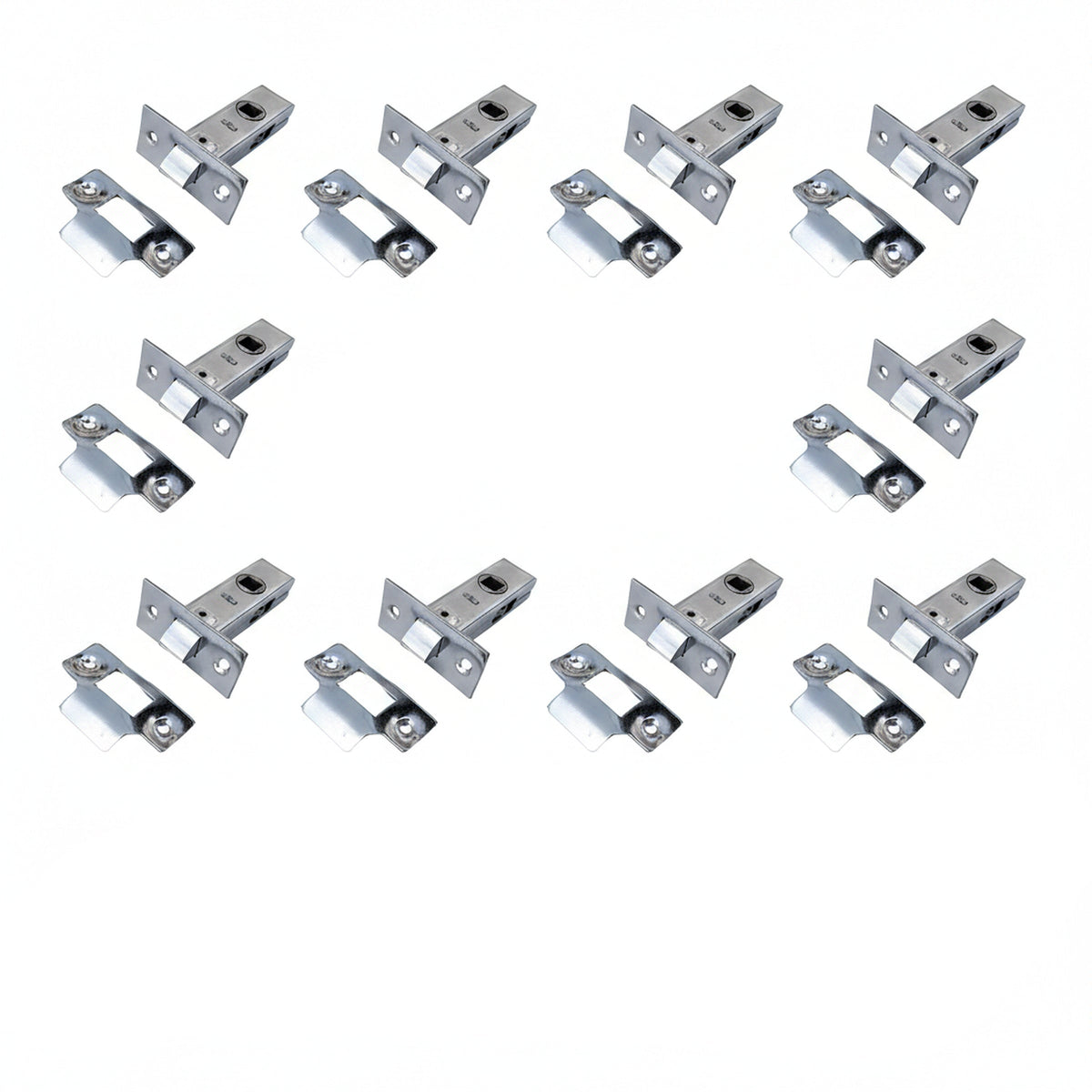 Marketplace JPG companion for Mortice Tubular Door Latch 2.5" 63mm Internal Door Catch Nickle Plate 1-10