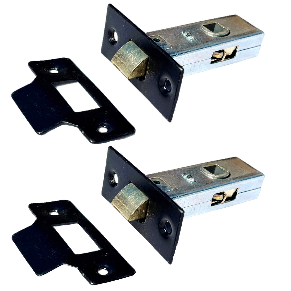 Marketplace JPG companion for Mortice Tubular Door Latch 2.5" 63mm Internal Door Catch Black 1-10