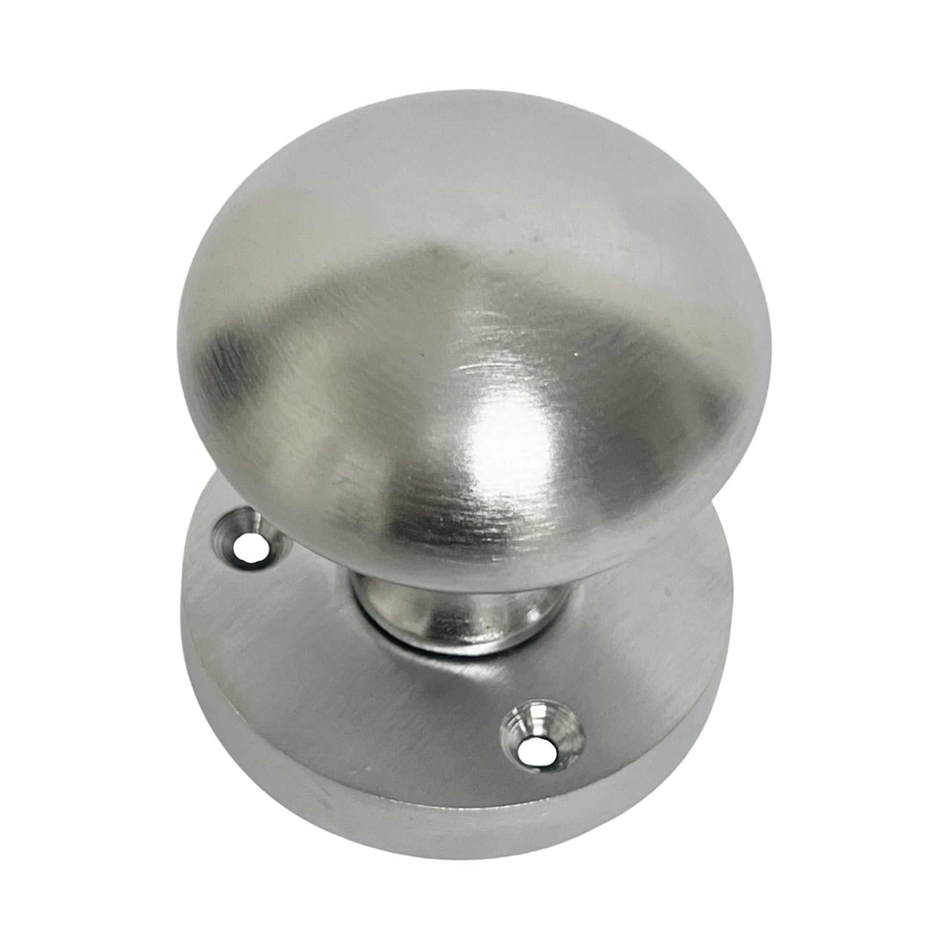 Marketplace JPG companion for Door Knobs Round Victorian Mortice Knob Sprung - Satin Chrome Latch Pack 56mm