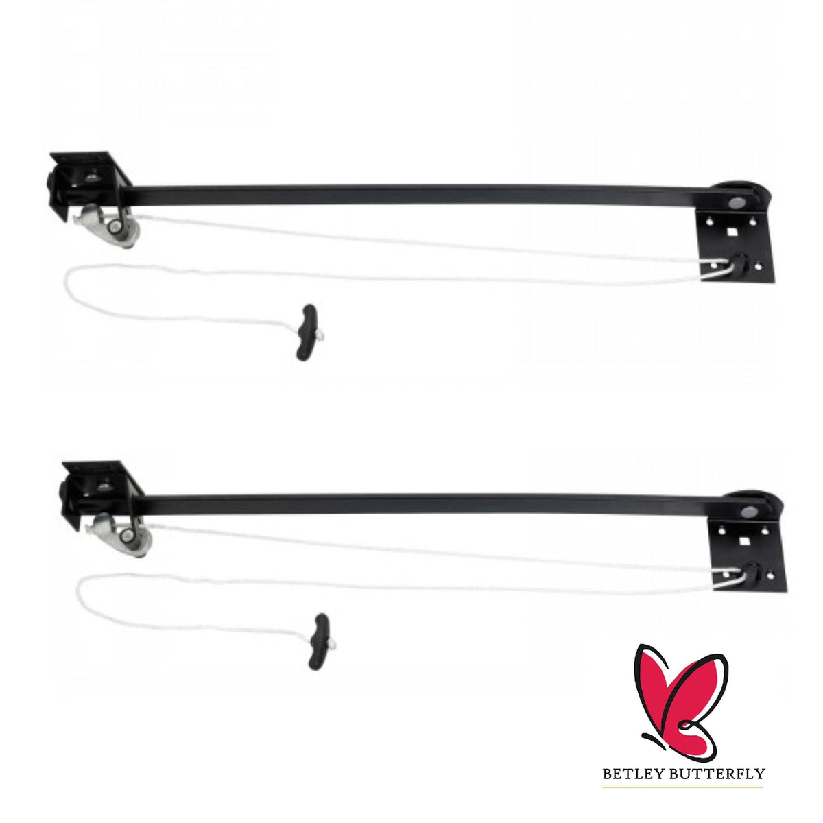 Marketplace JPG companion for Senior Reliance Door Holder 610mm 24" Heavy Duty Garage Stay Arm Pull Cord Pair