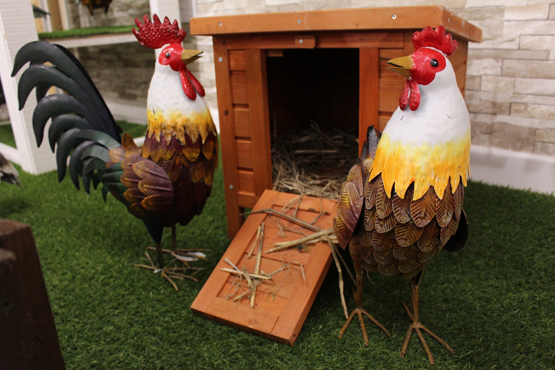 Farmyard Metal Rooster