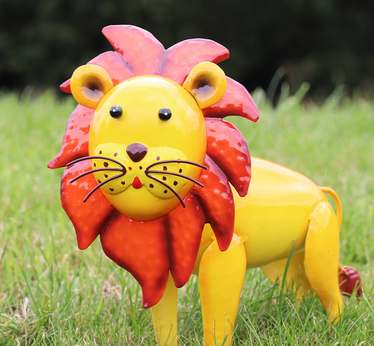 Liam The Lion Metal Garden Sculpture