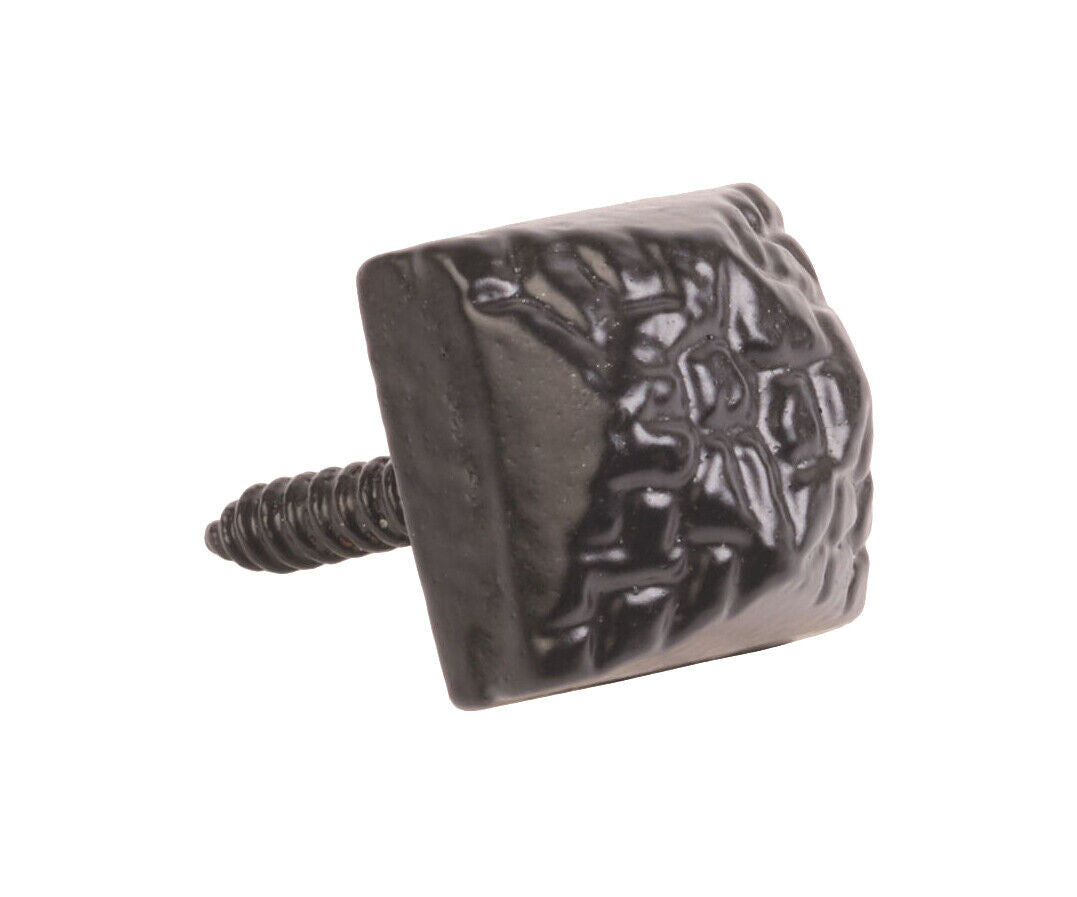 PERRY 19mm Black Powder Antique Door Studs Decorating Doors D1