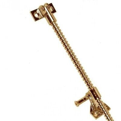 200 mm CHROME or BRASS Window Screw Jack SKYLIGHT FREE DELIVERY