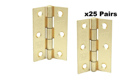 Perry 100MM Shield Grade CE7 Certifire Fire Door Butt Hinge W/ Butt Tip Pin D11