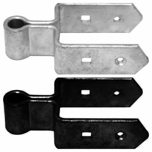 5" (125MM) HEAVY DUTY DOUBLE STRAP GATE HINGE BOTTOM BAND FIELD GATE D2