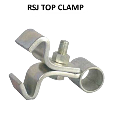 GATE HANGERS CLAMP FOR RSJ GALVANISED TOP OR BOTTOM OR BOTH - FARM FIELD