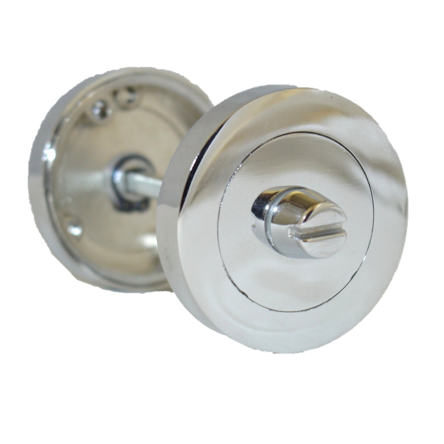 TURN & RELEASE THUMB Toilet / Bathroom Door Lock Catch Latch Privacy Fire Rated