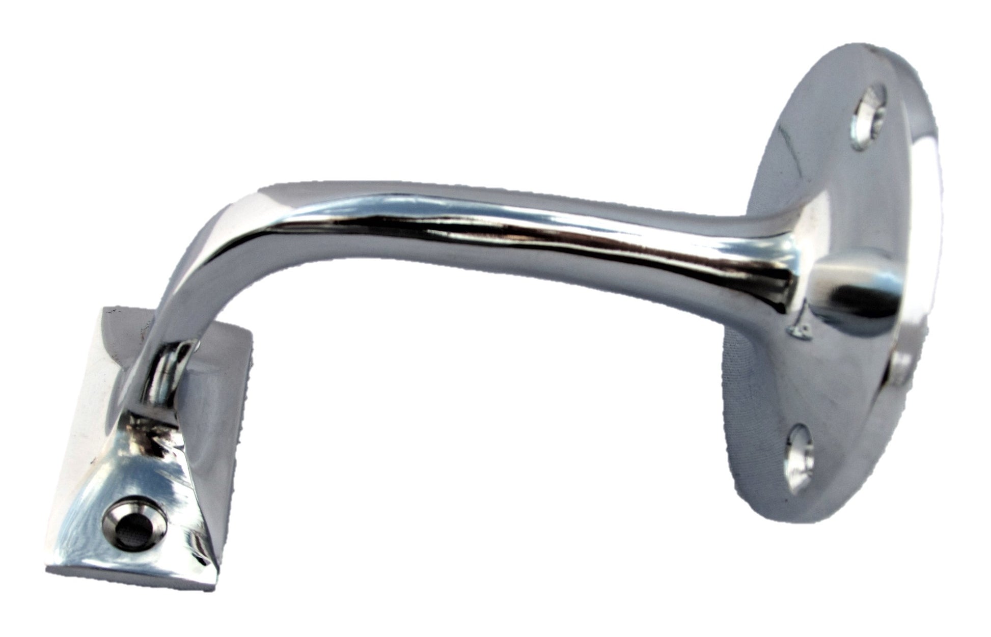 2-5 Chrome Handrail Bannister Support Stair Rail Bracket Fixing Wall Mounted D1