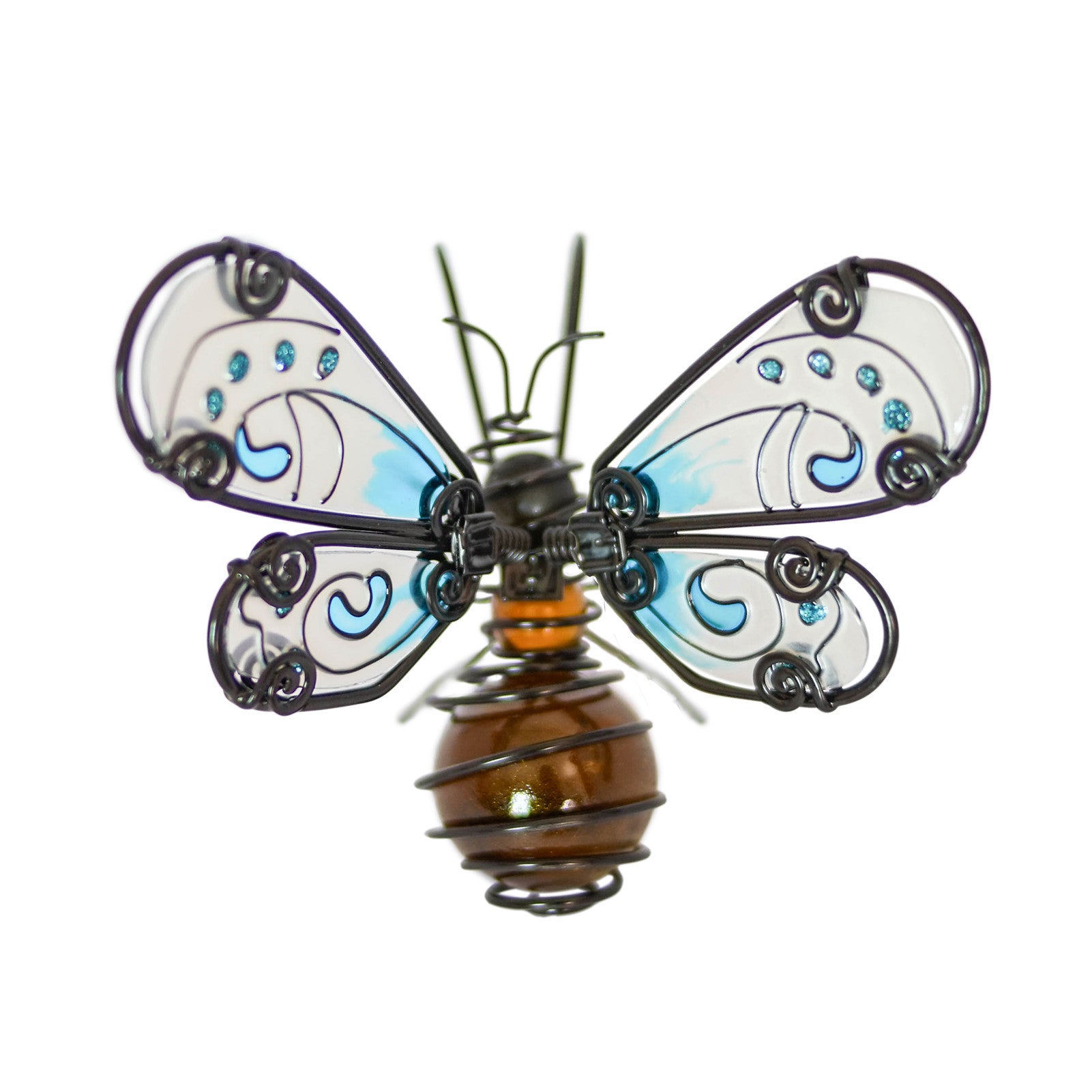 Glass Wing Honeybee Pot Hanger