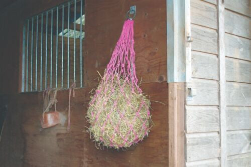 Perry Large Mesh Ring Hole Polypropylene Equestrian Hay Nets Horse Feeder D1