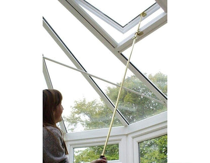 200 mm CHROME or BRASS Window Screw Jack SKYLIGHT FREE DELIVERY
