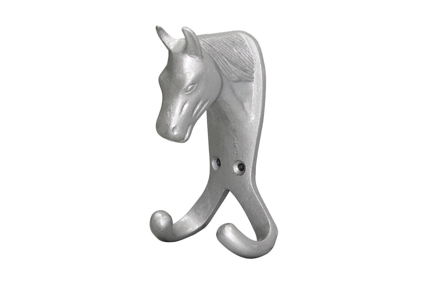 Perry Equestrian Horse Head Double Stable Wall Hook Coat Hook Horse Pony D1