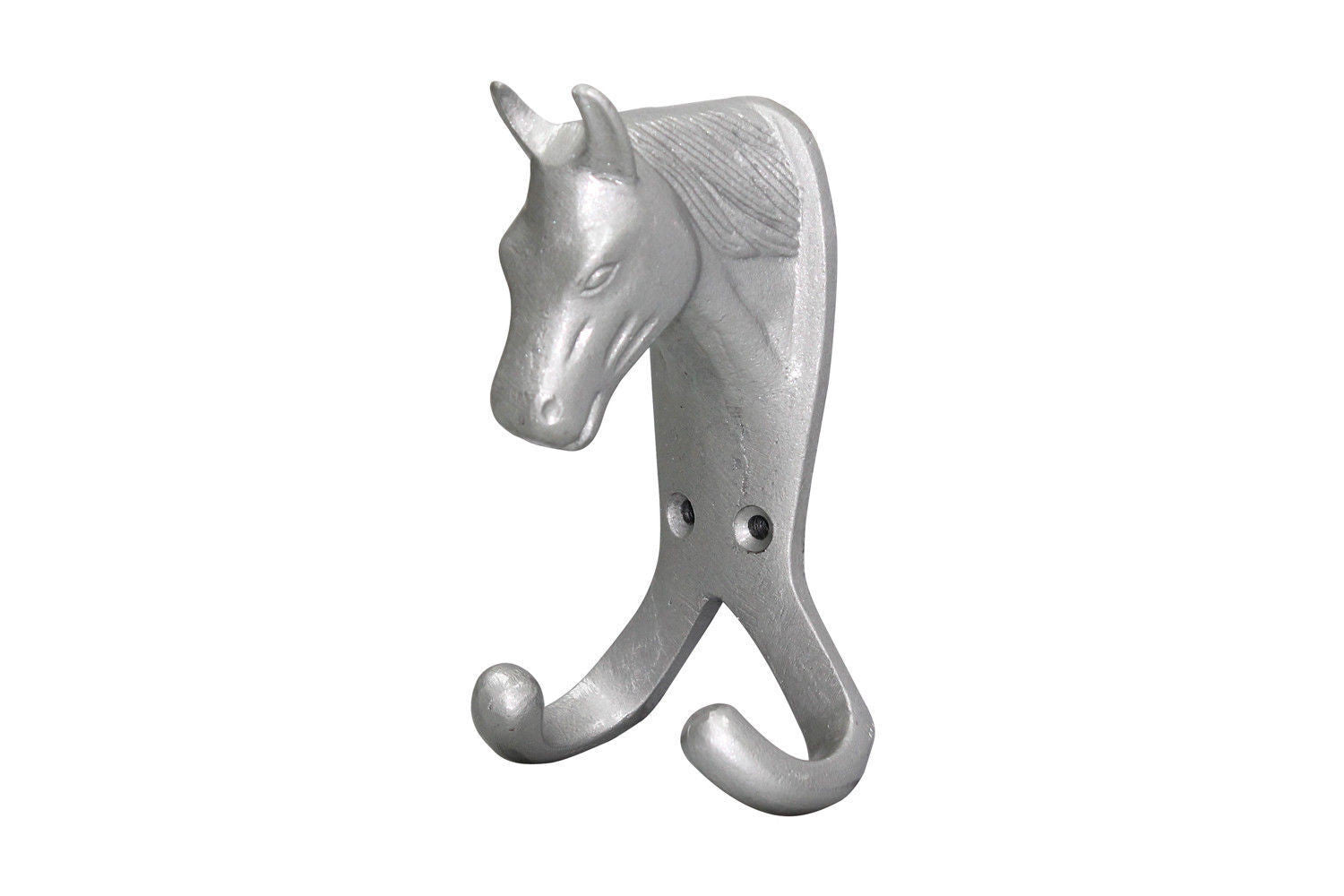 Perry Equestrian Horse Head Double Stable Wall Hook Coat Hook Horse Pony D1