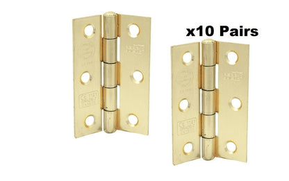 Perry 100MM Shield Grade CE7 Certifire Fire Door Butt Hinge W/ Butt Tip Pin D11