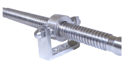 Satin Window Screw Jack Skylights 300mm TWIN THREAD D1