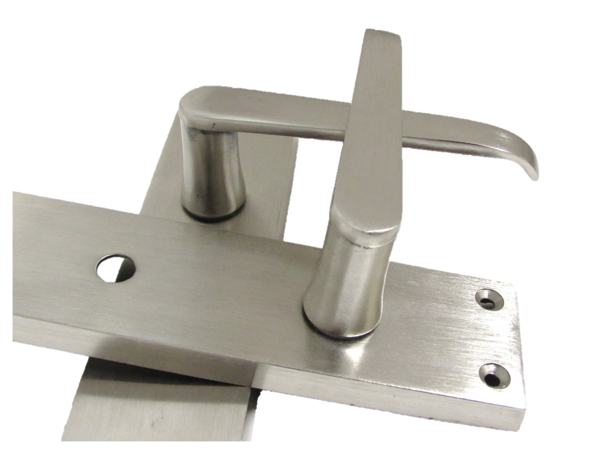 Bathroom Door Handles SATIN CURRENT Victorian STRAIGHT Lever Interior SETS D15
